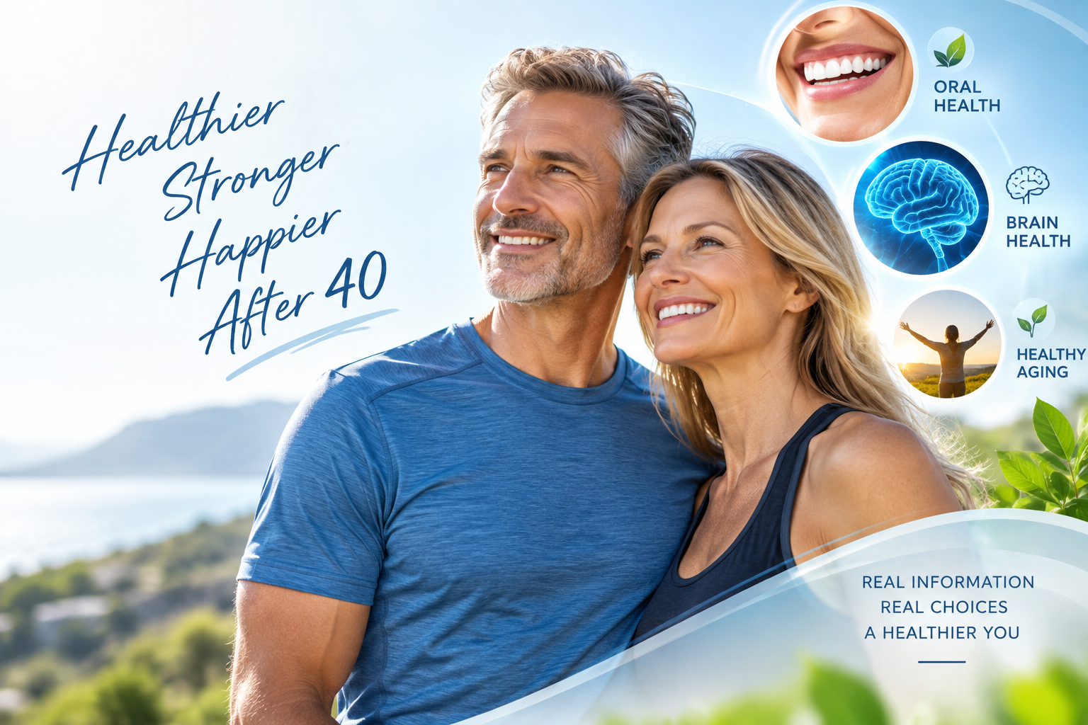 EnergyFix40 wellness after 40 covering oral health, brain health and healthy aging